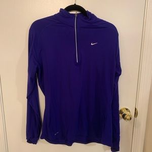 Nike Dry Fit Half Zip Long Sleeve XL